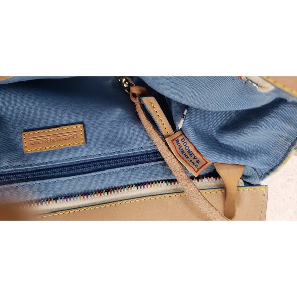 Vintage Barrel Mini Cream Ivery Jelly Dooney & Bourke Signature Hobo Bag - Picture 9 of 11